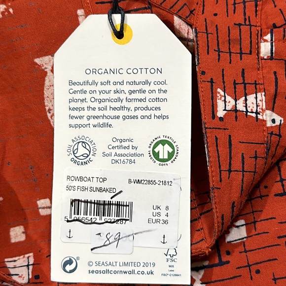 BNWT Sea-salt Tank Top - Picture 4 of 9